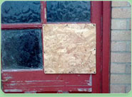 boarded up Scunthorpe